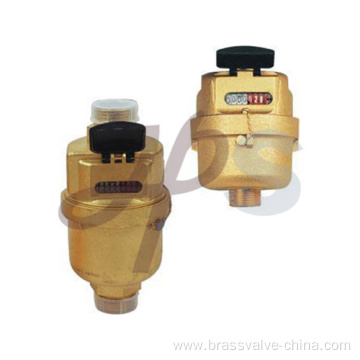 Brass or plastic Volumetric water meter